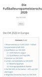Mobile Screenshot of em-2020.org
